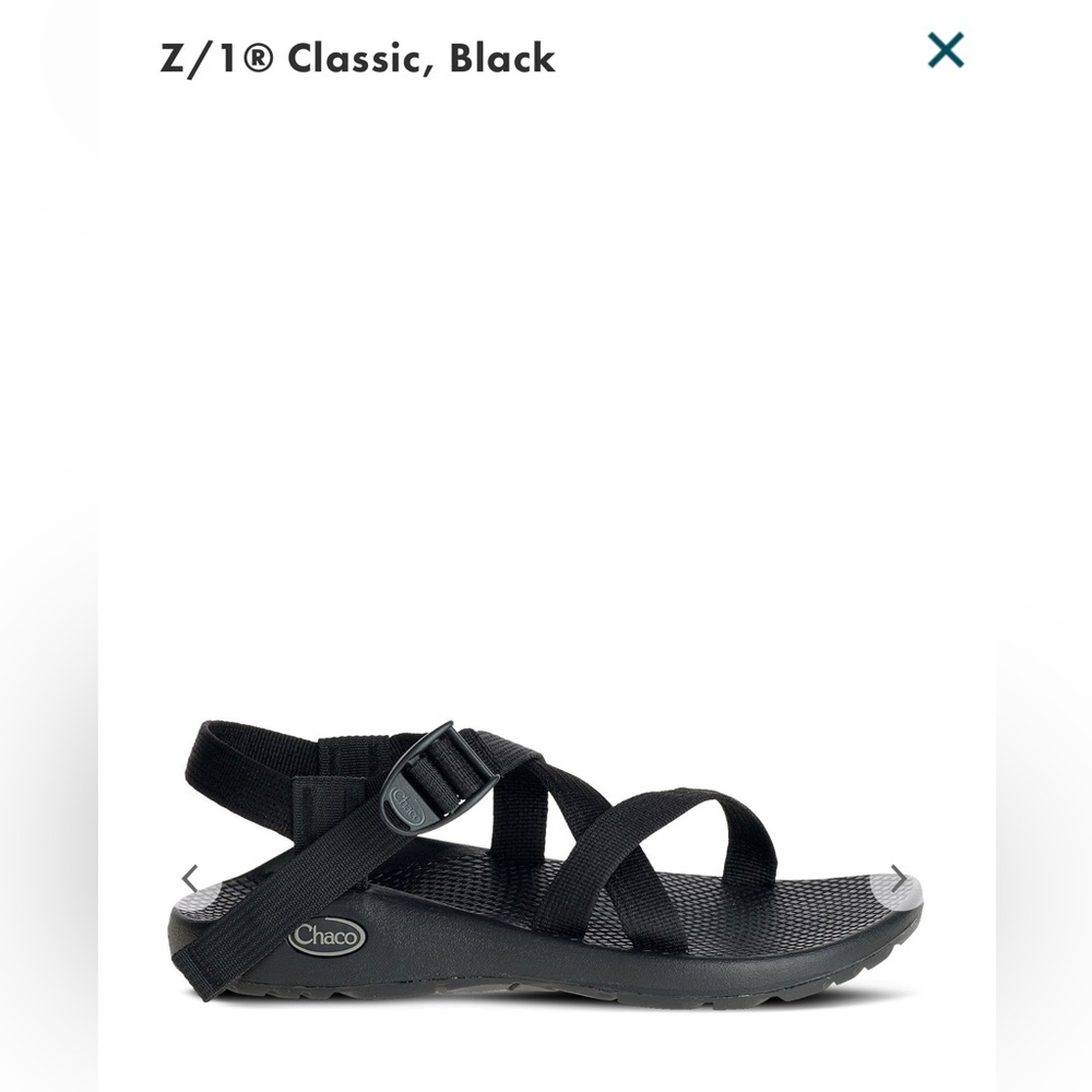 Black WOMEN'S Z/1® CLASSIC Chaco sandles SZ 7